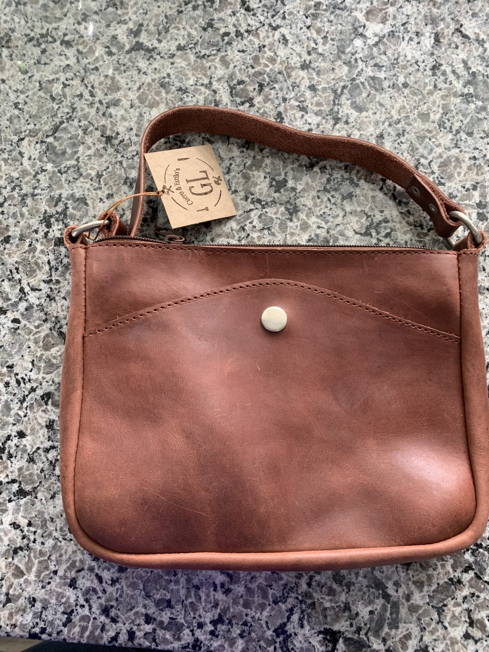 Small Brown Leather Purse